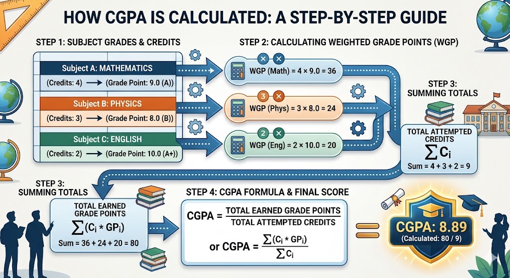how cgpa is calculated